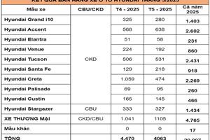 5 tháng: TC Group bán ra hơn 20.000 xe