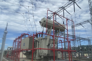 Đóng điện máy biến áp AT2-250MVA dự án nâng công suất trạm biến áp 220kV Tuy Hòa