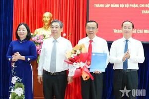 Đồng chí Trương Thị Bích Hạnh giữ chức Bí thư Đảng ủy MTTQ Việt Nam TP Hồ Chí Minh