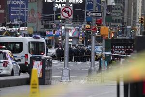 Mỹ: Phong tỏa tạm thời Quảng trường Thời đại vì nghi có bom