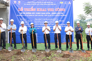 Triển khai thi công dự án đường dây 220kV Than Uyên – Lào Cai