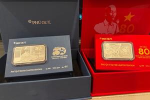 Miếng bạc 50 năm Giải phóng miền Nam của Phú Quý bất ngờ “sốt” trở lại sau 4 tháng mở bán