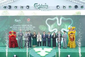 Thành phố Huế: Khánh thành nhà máy bia Phú Bài mở rộng