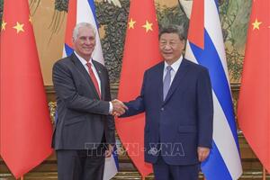 Cuba và Trung Quốc ký kết 11 văn kiện hợp tác