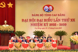 Đại hội đại biểu Đảng bộ tỉnh Cao Bằng lần thứ XX chính thức khai mạc