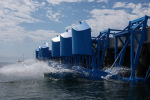 Hệ thống năng lượng sóng đầu tiên ở Mỹ đi vào hoạt động