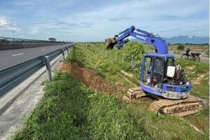 Khắc phục tình trạng xói lở trên cao tốc Vĩnh Hảo - Phan Thiết