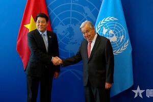 Chủ tịch nước Lương Cường tiếp Tổng Thư ký Liên hợp quốc