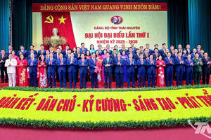Ông Trịnh Việt Hùng giữ chức Bí thư Tỉnh uỷ Thái Nguyên