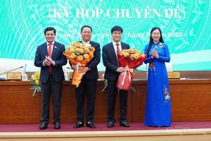 Quảng Ngãi có 2 tân Phó Chủ tịch UBND tỉnh