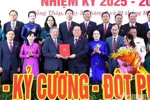 Đồng chí Ngô Chí Cường giữ chức Bí thư Tỉnh ủy Đồng Tháp nhiệm kỳ 2025 - 2030