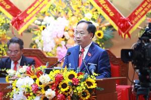 Ông Nguyễn Duy Lâm tái cử Bí thư Tỉnh ủy Hà Tĩnh
