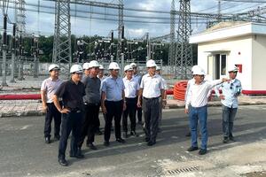 Đôn đốc tiến độ dự án nâng công suất trạm biến án 500kV Chơn Thành