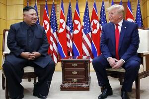 Nhà lãnh đạo Triều Tiên Kim Jong Un có thể gặp Tổng thống Mỹ Donald Trump