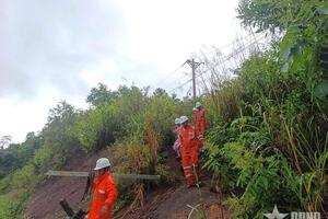 Điện lực Đà Nẵng triển khai cấp điện trở lại khu miền núi Phước Sơn