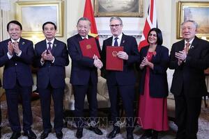 Tuyên bố chung về việc nâng cấp quan hệ Việt Nam - Anh lên Đối tác Chiến lược toàn diện