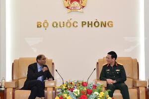 Đại tướng Phan Văn Giang tiếp Đại sứ Singapore tại Việt Nam