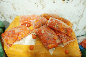 Bắc Ninh: Phát hiện gần 2 tấn thực phẩm đông lạnh không rõ nguồn gốc