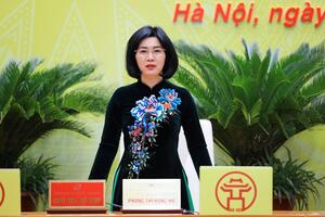 Đồng chí Phùng Thị Hồng Hà được bầu giữ chức Chủ tịch Hội đồng nhân dân TP Hà Nội