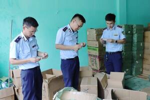 Bắc Ninh thu giữ lô linh kiện thuốc lá điện tử không rõ nguồn gốc