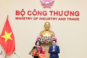 Chùm ảnh: Bộ trưởng Nguyễn Hồng Diên trao quyết định về công tác cán bộ