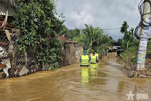 Khánh Hòa: Nha Trang ngập cục bộ một số nơi