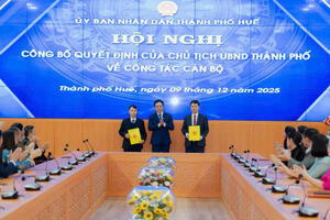 Huế bổ nhiệm Chánh Thanh tra, Chánh Văn phòng UBND thành phố