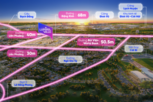 Sát vách khu thương mại tự do vừa thành lập, Lumira Ville hưởng trọn siêu bệ phóng kinh tế của Hải Phòng