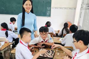 TP Hồ Chí Minh: Giờ ra chơi không điện thoại và thiết bị điện tử