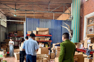 Ninh Bình: Xử phạt hộ kinh doanh đồ chơi trẻ em không rõ nguồn gốc