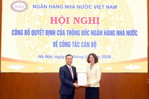Bổ nhiệm Cục trưởng Cục Quản lý, giám sát tổ chức tín dụng