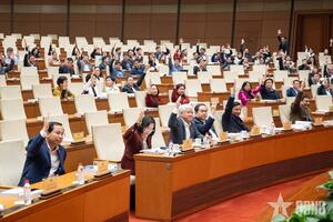 Cử tri nhất trí cao giới thiệu 122 đồng chí ứng cử đại biểu Quốc hội hoạt động chuyên trách khóa XVI