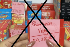 Cảnh giác với thẻ cào trúng thưởng online