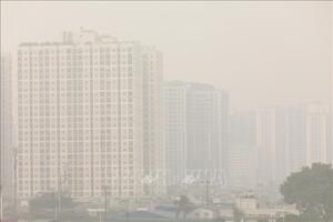 Chỉ số ô nhiễm không khí ở Hà Nội ở mức xấu