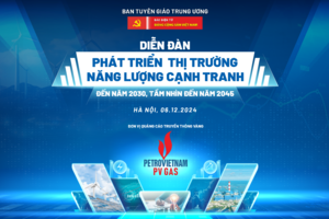 Diễn đàn “Phát triển thị trường năng lượng cạnh tranh đến năm 2030, tầm nhìn đến năm 2045” sẽ diễn ra vào ngày 6/12/2024 tại Hà Nội