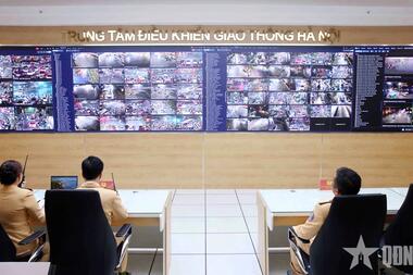 Ứng dụng camera AI “phạt nguội” đảm bảo trật tự đô thị