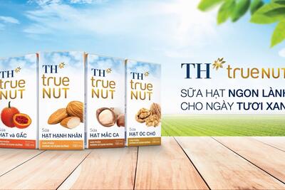 TH true NUT - Sữa hạt ngon lành cho ngày tươi xanh
