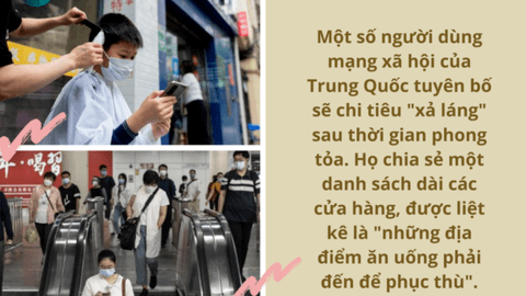 Thượng Hải hậu phong tỏa: Người dân "vung tiền" thỏa thích, đổ xô mua hàng xa xỉ và uống 4 ly trà sữa để "phục thù"