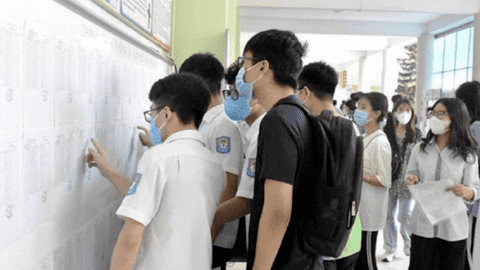 Đã có điểm thi tuyển sinh lớp 10 ở Tp.HCM