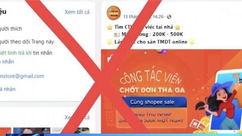 Tuyển cộng tác viên xử lý đơn hàng online: Vì sao nhiều người "mắc bẫy"?