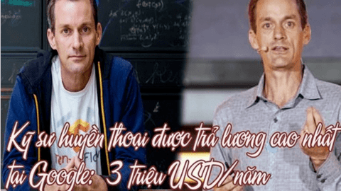 Kỹ sư huyền thoại đã thay đổi cuộc chơi tại Google, lương tới 3 triệu USD/năm: Xứng tầm trí tuệ!