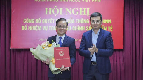 ​Ông Phạm Chí Quang được bổ nhiệm Vụ trưởng Vụ Chính sách tiền tệ