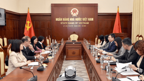 Phó Thống đốc Phạm Thanh Hà tiếp xã giao Giám đốc Văn phòng Tăng cường năng lực của IMF tại Thái Lan