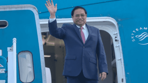 Thủ tướng Phạm Minh Chính lên đường thăm chính thức Lào