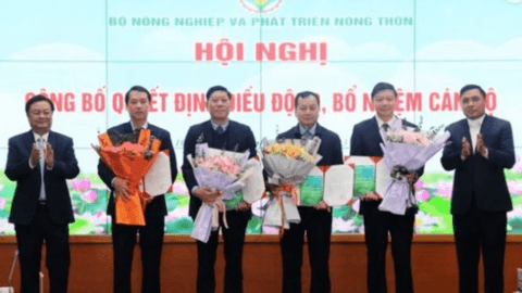 Bộ Nông nghiệp điều động, bổ nhiệm 23 lãnh đạo Cục, vụ