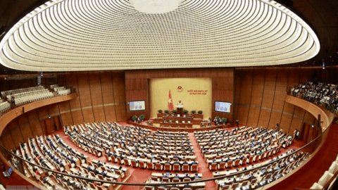 Quốc hội họp phiên toàn thể tại hội trường