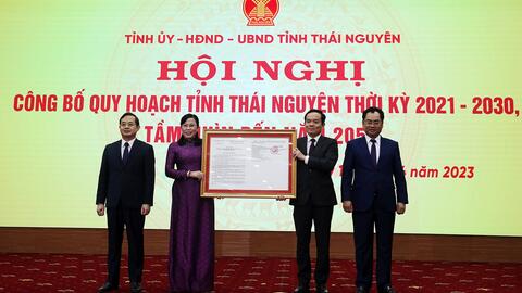 Nền tảng kiến tạo không gian phát triển mới cho tỉnh Thái Nguyên