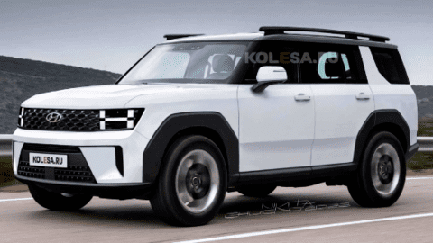 Hyundai Santa Fe 2023 lại khiến dân tình sốt ruột, tiếp tục lộ diện với thiết kế như Land Rover