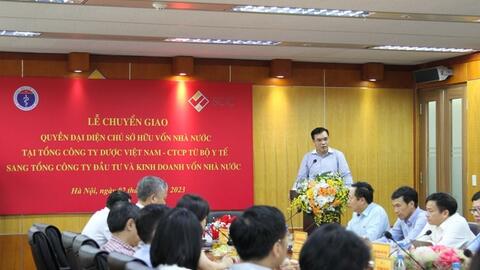 DVN được chuyển giao từ Bộ Y tế sang SCIC