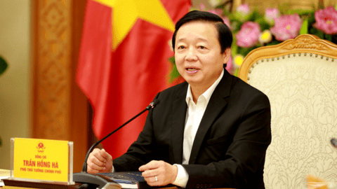 Phó Thủ tướng Trần Hồng Hà vừa nhận thêm nhiệm vụ mới